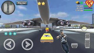 Grand Action Simulator - New York Car Gang #84 Muscle Car Vs Airplane screenshot 2