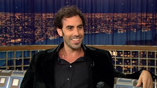 Sacha Baron Cohen on the Dangers of Playing Ali G and Brüno | Late Night with Conan O’Brien Resimi