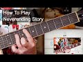 'Neverending Story ' Limahl Guitar & Bass Lesson