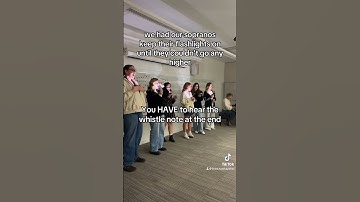 How high can our sopranos sing?!