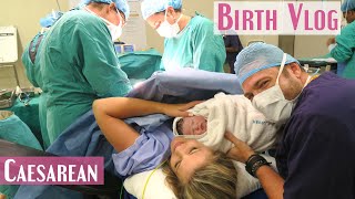 BABY BIRTH VLOG 2020 | Caesarean section + Siblings Meet Newborn