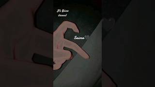 Saima Name Shorts Its Naino Channel シ