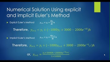 Analytical and Numerical  Solution for Stiff ODEs with Matlab