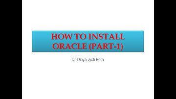 #ORACLE|HOW TO INSTALL ORACLE(part 1)|PRACTICAL SESSION ON DBMS|lecture#1