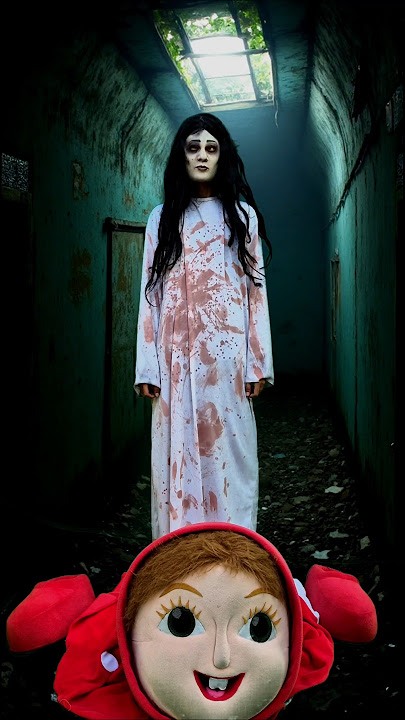 hantu pakai kostum badut masha #shorts