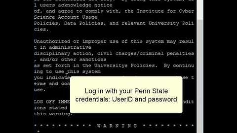 How to Access your Archived Files on ICS-ACI with PuTTY (for Windows users)
