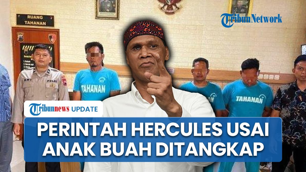 Reaksi Hercules seusai Posko GRIB Jaya Ditangsel Dibumihanguskan, Beri Perintah ke Anggota