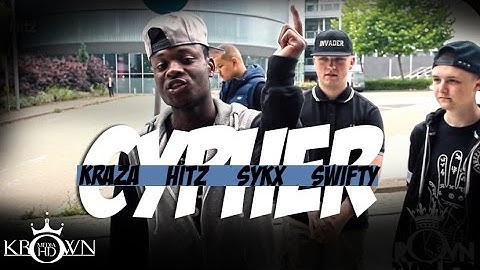 KrownMediaHD: Kraza, Hitz, Swifty & Sykx #KROWNCYPHER