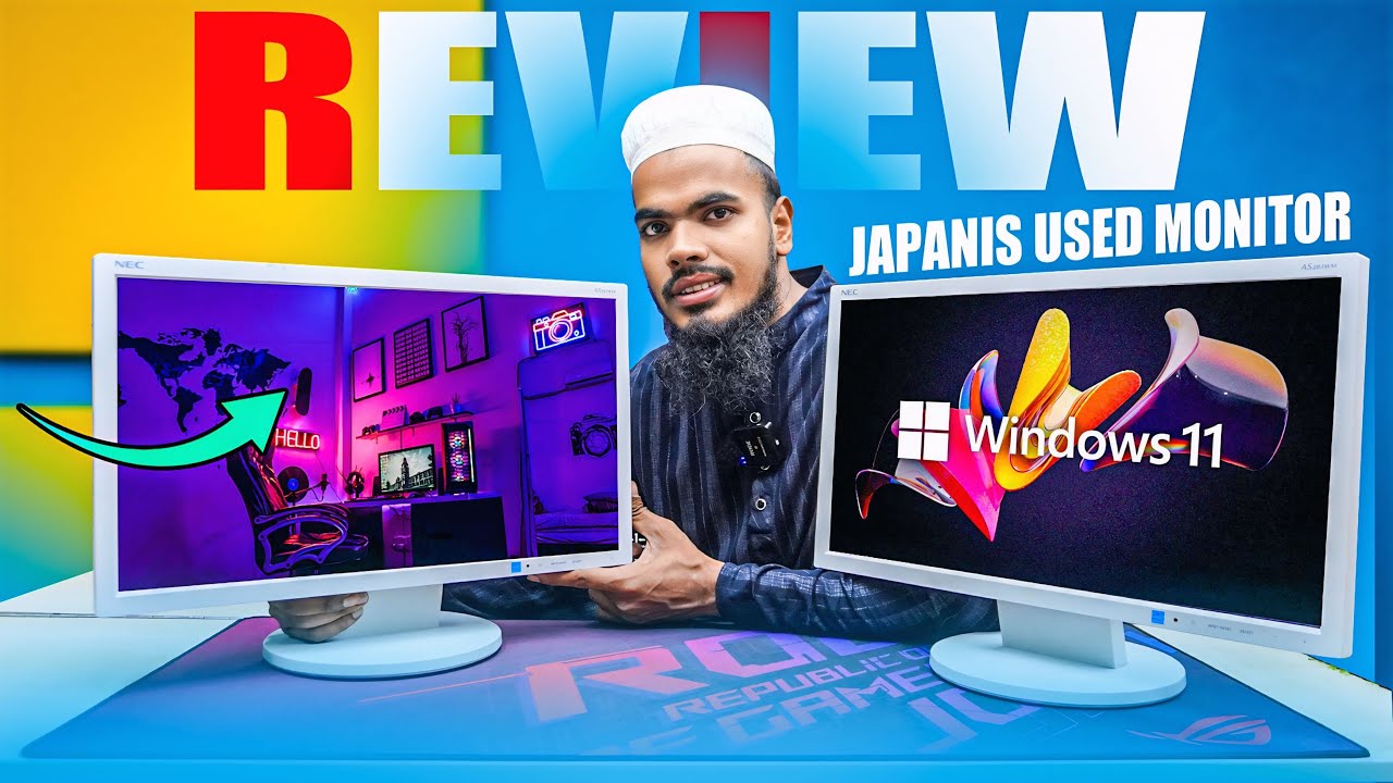 NEC JAPANIS USED MONITOR  REVIEW BANGLA 