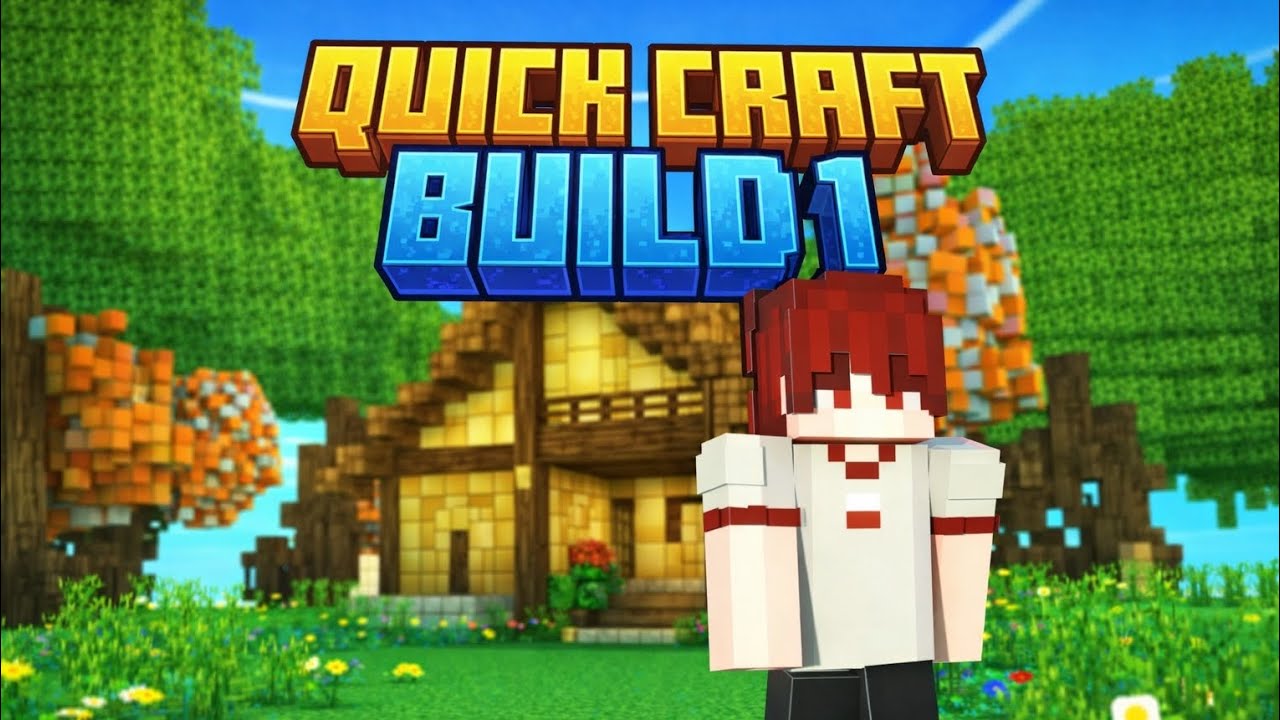 TESTANDO O ADDON QUICK CRAFT NO MINECRAFT! CONSTRUÇÕES EM 1 CLIQUE 😱 ...