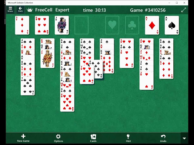 Freecell Solitaire Blue - Jogue no Jogos123