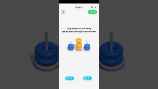 color hoop stack game level 2 | stage 2