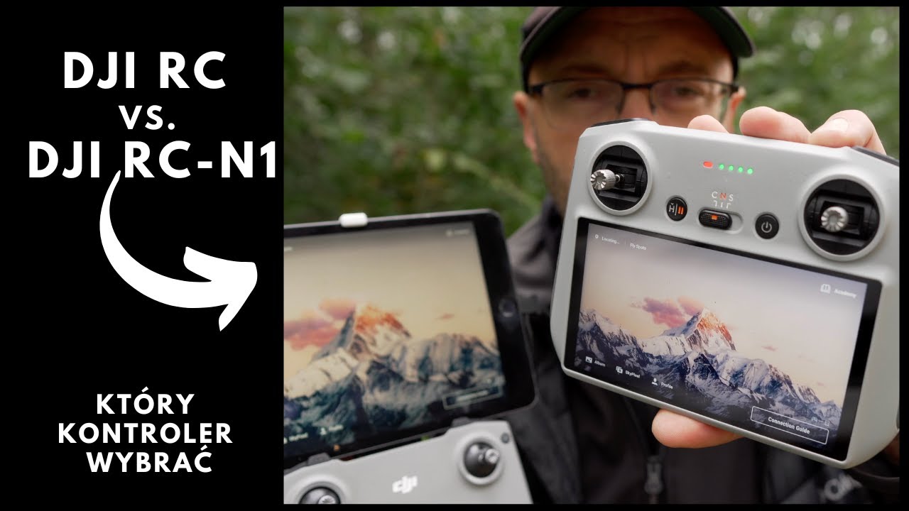 DJI RC vs DJI RC N1- porównanie kontrolerów dla DJI Mini 3 PRO i Mavic ...