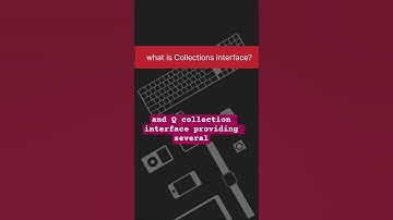 what is Collections interface?#shorts #java #java #collection #youtubeshorts #interview #shortvideo