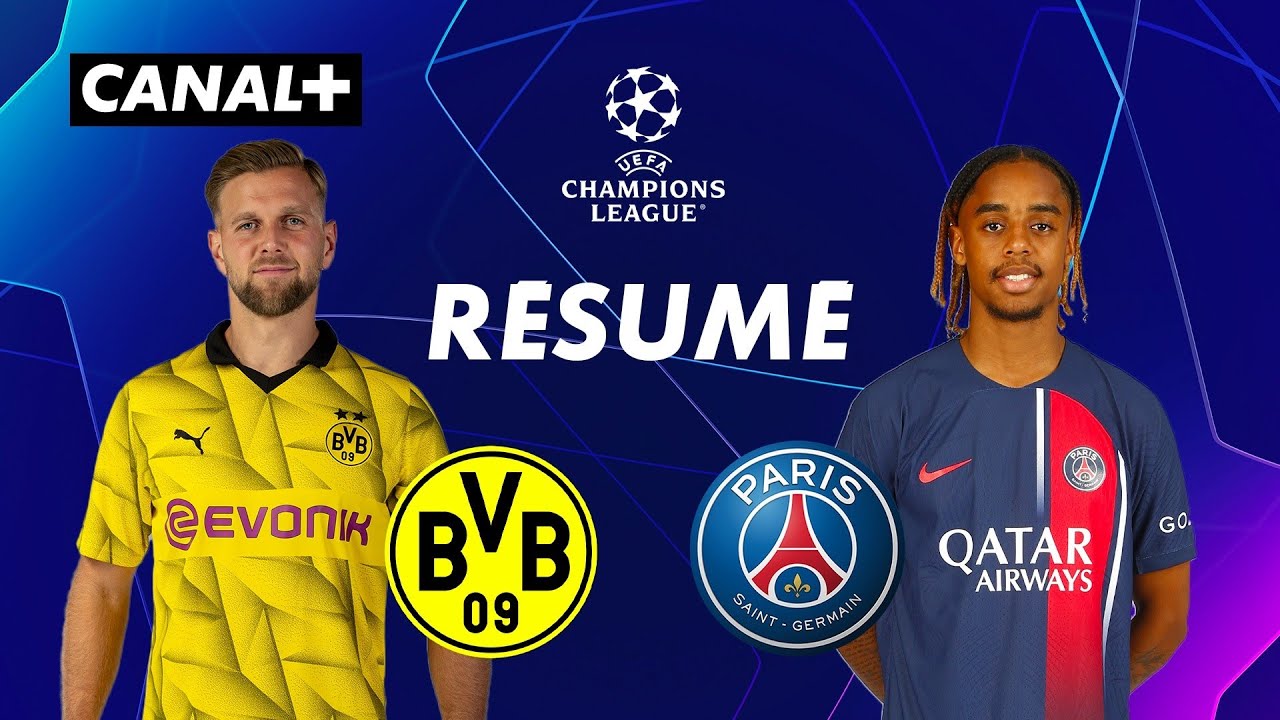 Le rsum de Dortmund  PSG   Ligue des Champions 2023 24 12 finale aller