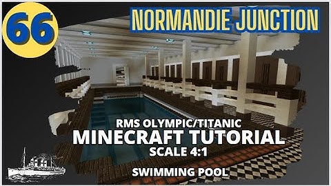 RMS Olympic/Titanic - 4:1 Scale - Minecraft Tutorial. PART SIXTY-SIX