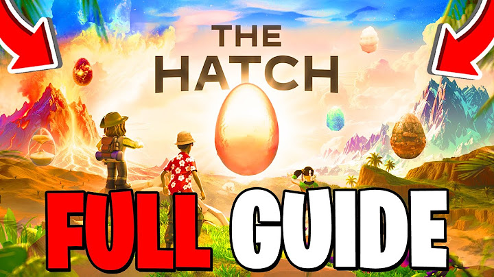 How To COMPLETE THE HATCH EVENT & FIND ALL EGG LOCATIONS! Roblox