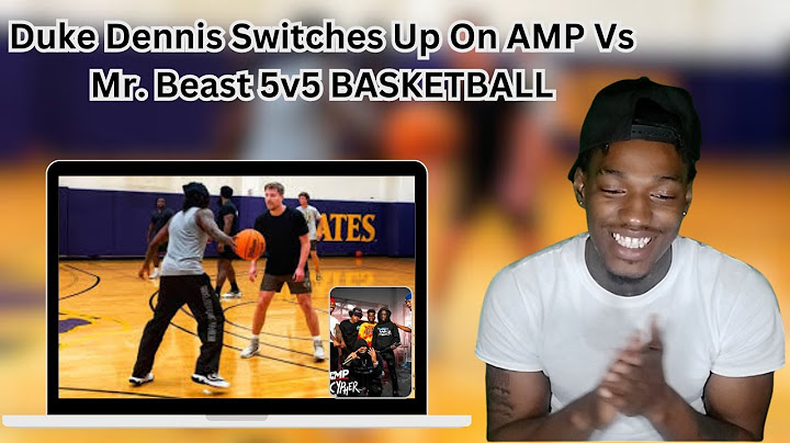 Duke Dennis Switches Up On AMP Vs Mr. Beast 5v5 BASKETBALL