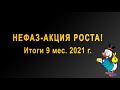 Акция роста НЕФАЗ подтверждает свои перспективы. Смотрим финансовые итоги за 9 месяцев 2021 г.