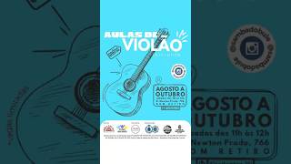 Aulas GRATUITAS de violão Tuov Samba do Bule #shorts #violão #youtube #musica #instrumentomusical