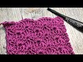 How to Crochet the Solid Shell Stitch