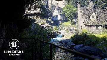 UE5 Environment Art "Cliffwood Village"