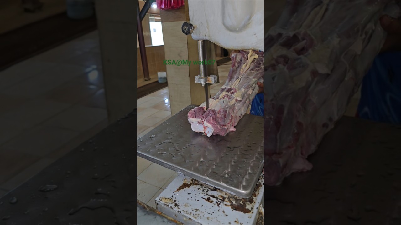 Amazing Camel Neck meat Cutting Machine