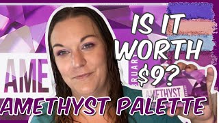 BH Cosmetics Amethyst Birthstone Palette- Eyeshadow Review