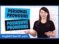 Personal Pronouns and Possessives - Basic English Grammar