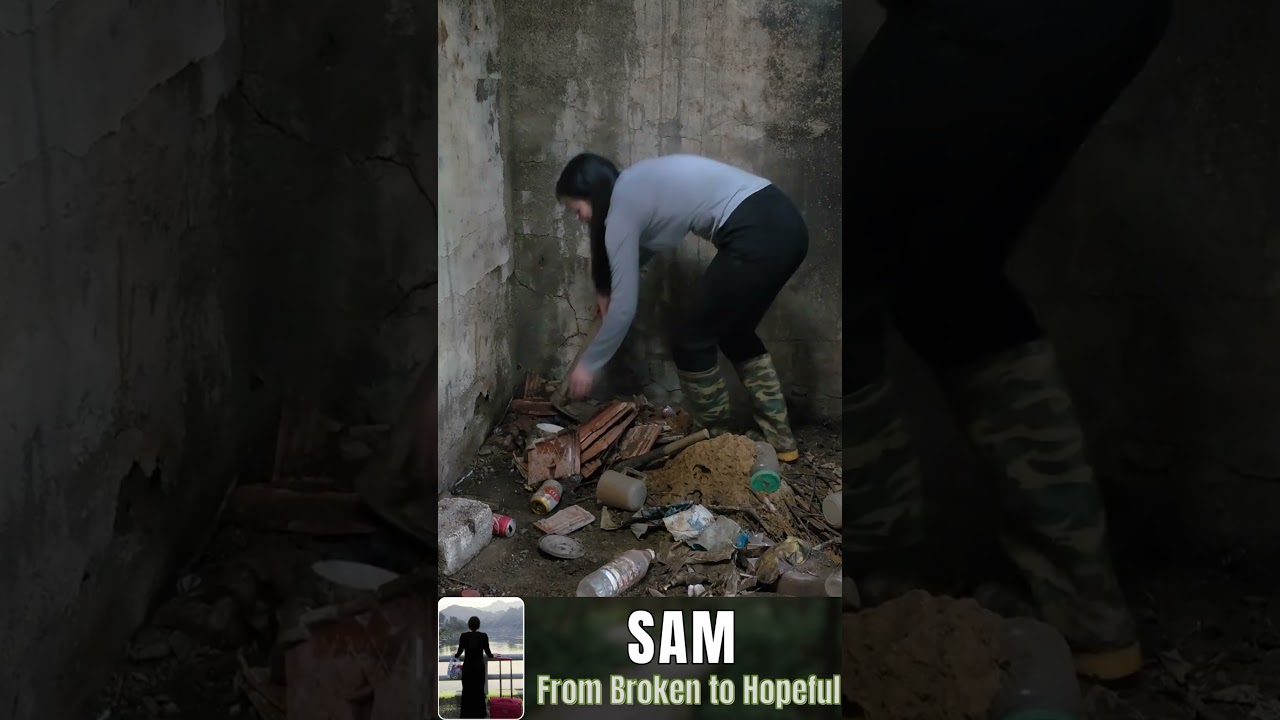 Cleaning an Abandoned House, Alone