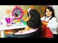 Ashu Play Hair & Beauty Salon with Kids Makeup Toys | Katy Cutie Show
