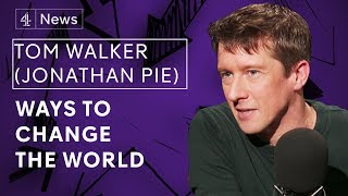 Tom Walker AKA Jonathan Pie on satire, freedom of speech and debating better