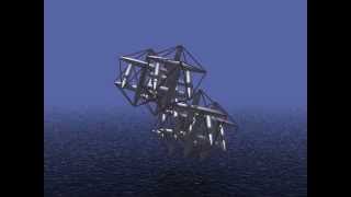 Tensegrity Array Bounce