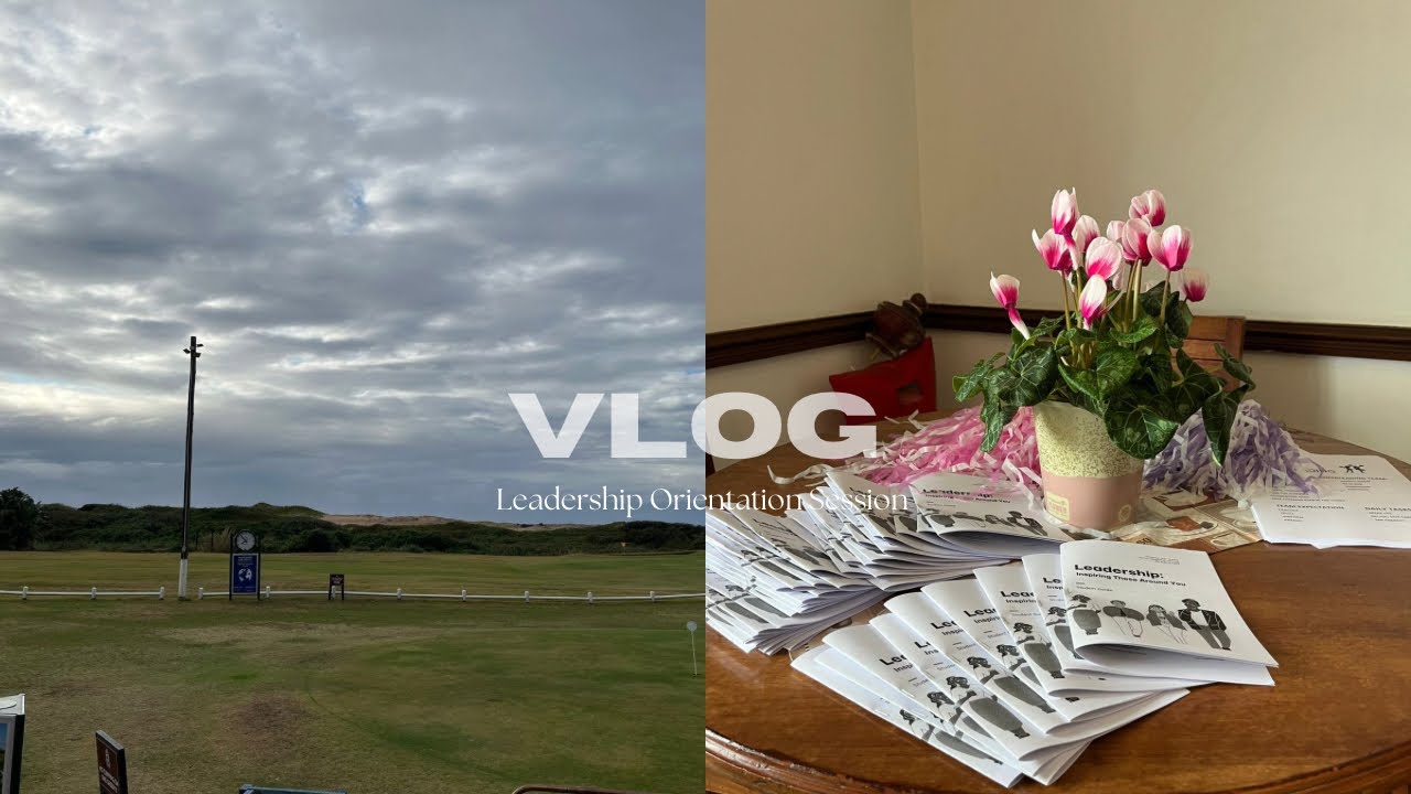 vlog: senior leadership training | team building | youth leadership | lunch | reflections etc.