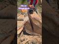 Este corte no es un desperdicio de madera😍#woodwork #chainsaw #asmrvideo