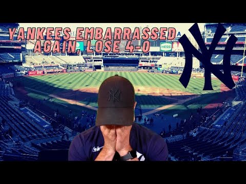 The New York Yankees Are a LAUGHABLE JOKE! Shutout AGAIN! RANT Again!