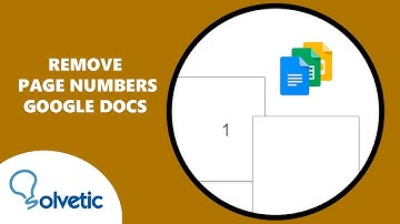 Remove Page Numbers Google Docs