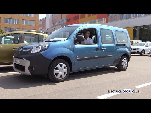 Обзор электромобиля Рено Кангу, часть 1 - Renault Kangoo Z.E. тест-драйв и видеообзор