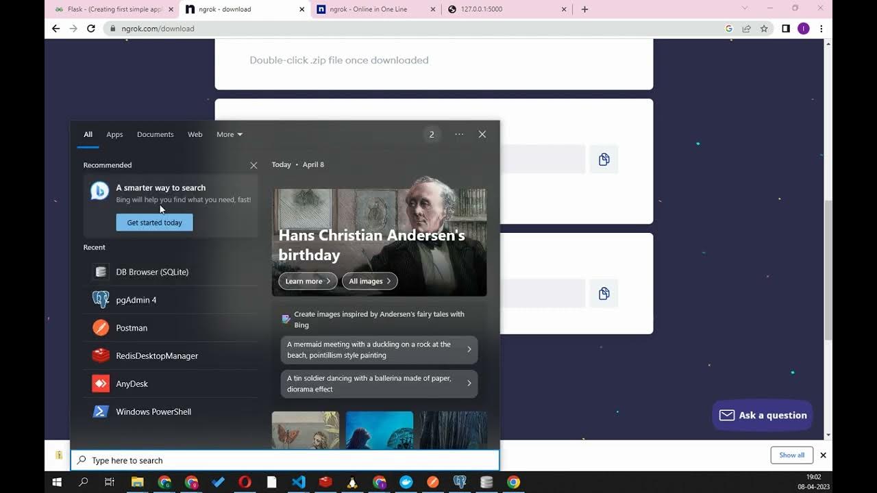 how to use NGROK in windows - YouTube