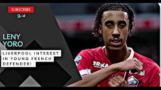 Scout Report: Leny Yoro | Liverpool Interested In The Young French Centre Back!