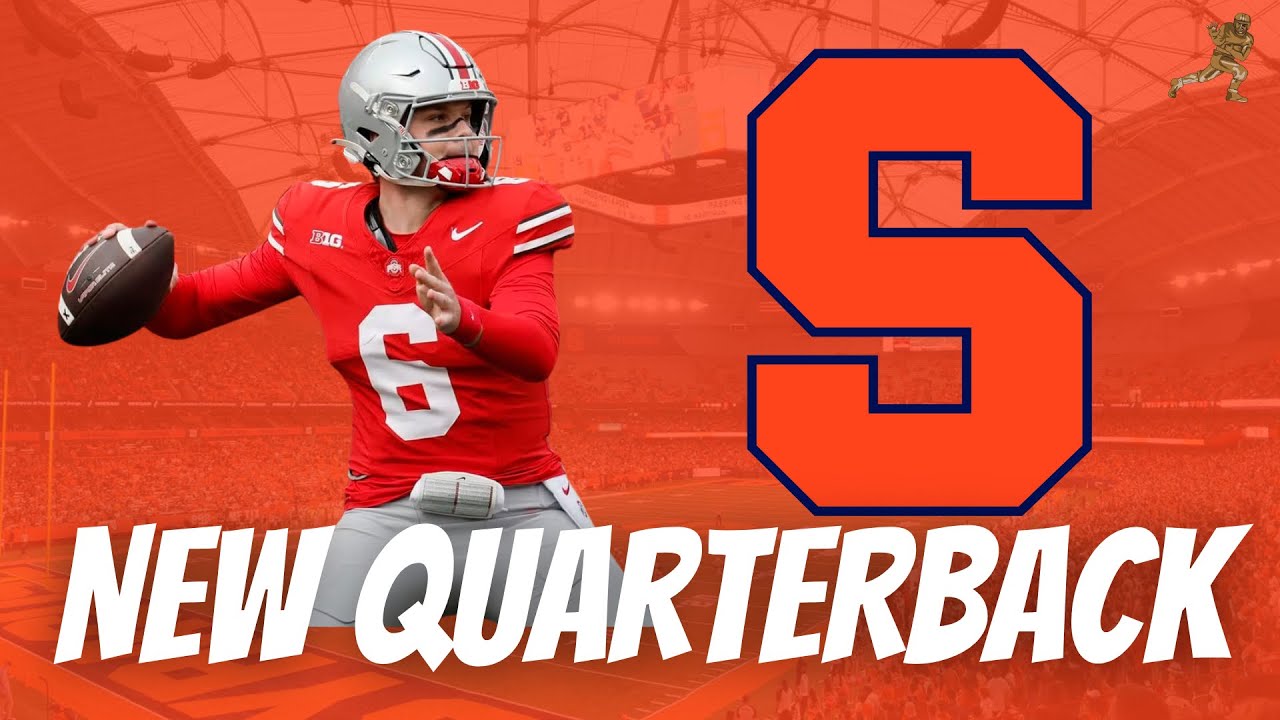 Kyle McCord transfers to Syracuse after year as Ohio State's QB1 ...