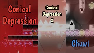 (60/144 FPS) Conical Depression, Chuwi and Conical Depression X by Krml, Bgames and YgYoshI | DDHor