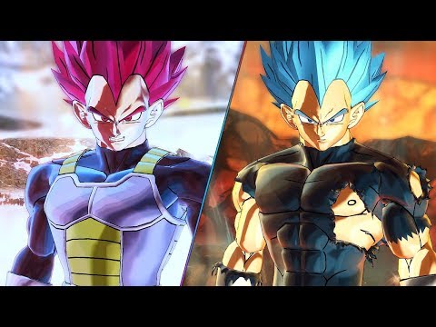 super-saiyan-god-vegeta!-base-ssj-ssg-ssb-mod-gameplay---dragon-ball-xenoverse-2