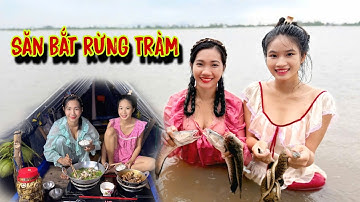 Phần 1 | SĂN BẮT Gặp Ngay" HANG RẮN KHỦNG" NGANG ĐÊ trên Rừng Tràm Mùa Nước Nổi  | Lộc Cá Lăng 