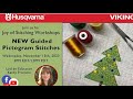 New guided pictogram stitches