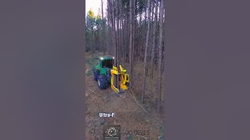 Feller Buncher: Ultra-Fast Tree Cutting Machine!