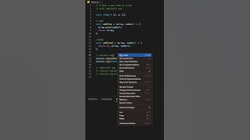 How to add a new item into an array with immutable way #shorts