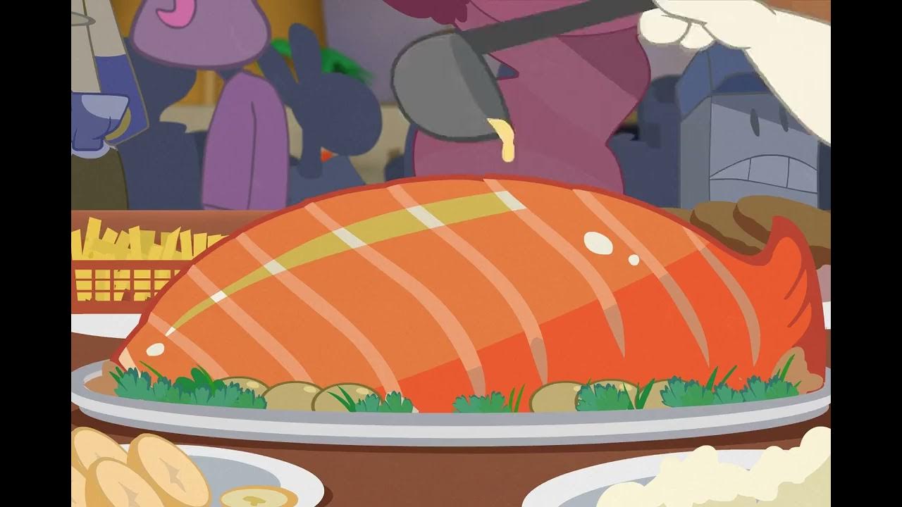 Giraffe furry weight gain animation - YouTube