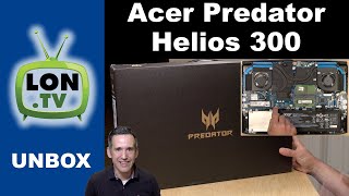 Распаковка и разборка Acer Predator Helios 300 PH315-54-760S