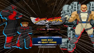 Dark Bolt Vs Heavy Strike - Street Fighter Spec Ops